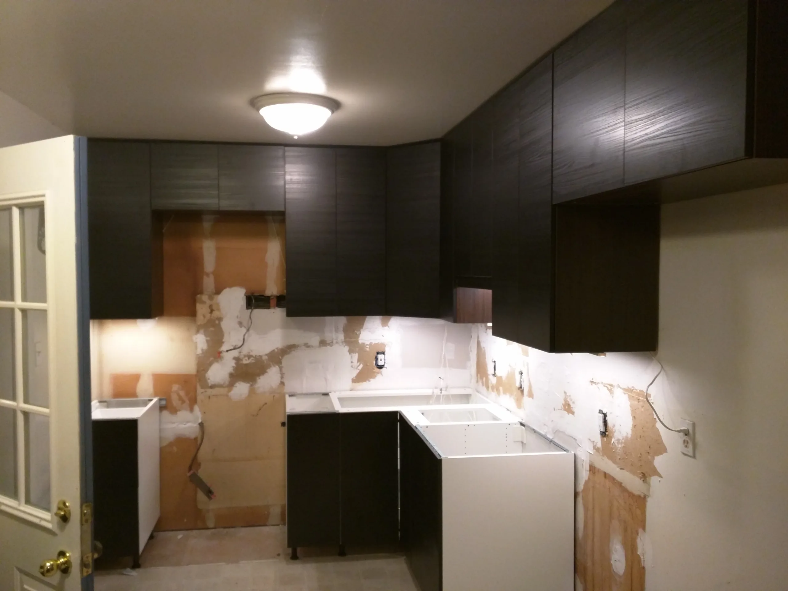 IKEA Kitchen Kensington MD. Installation by District Handyman