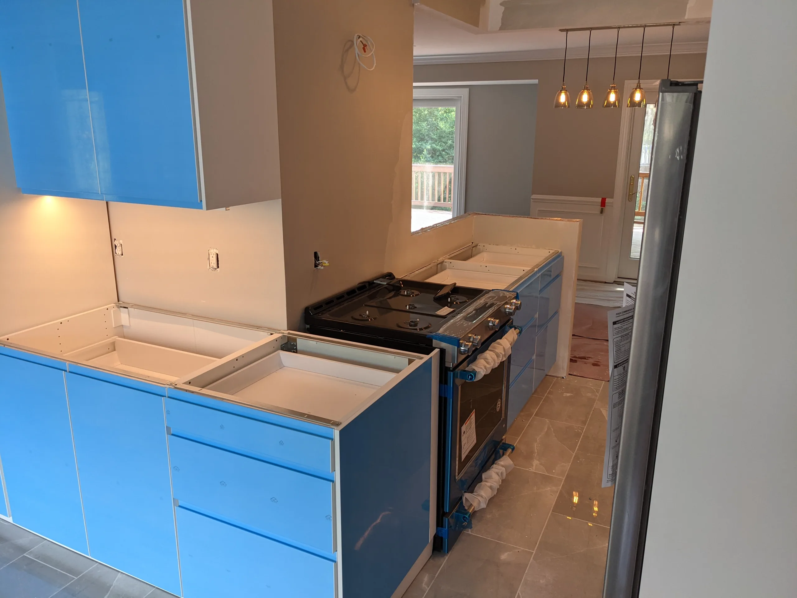 Large IKEA kitchen Annandale VA. District Handyman, Installer