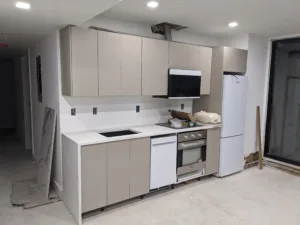 Columbia Heights basement IKEA kitchen Washington DC. By District Handyman